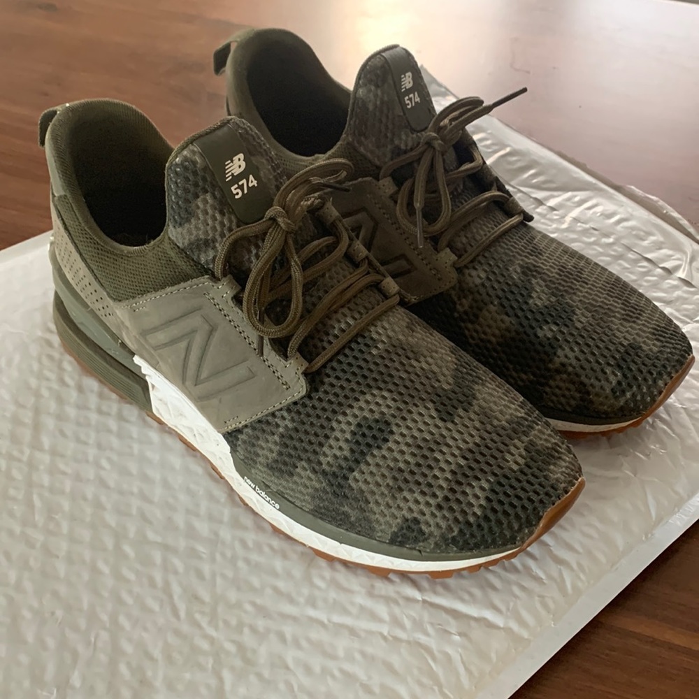 New Balance 574 Sport (fresh foam) 11 - Camo Green